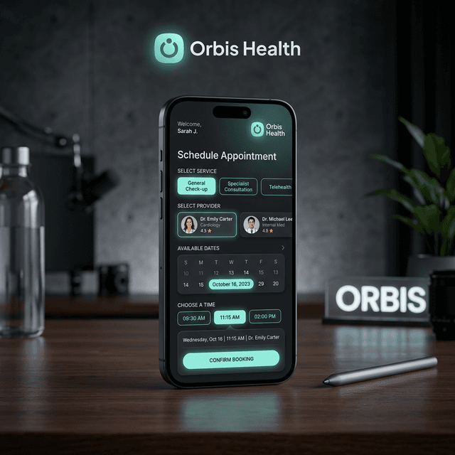 Orbis Health Mobile View